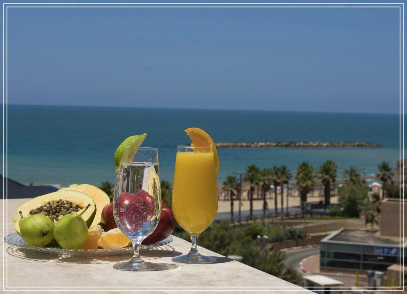 תל אביב Bugrashov Beach 88 Hotel And Spa מראה חיצוני תמונה