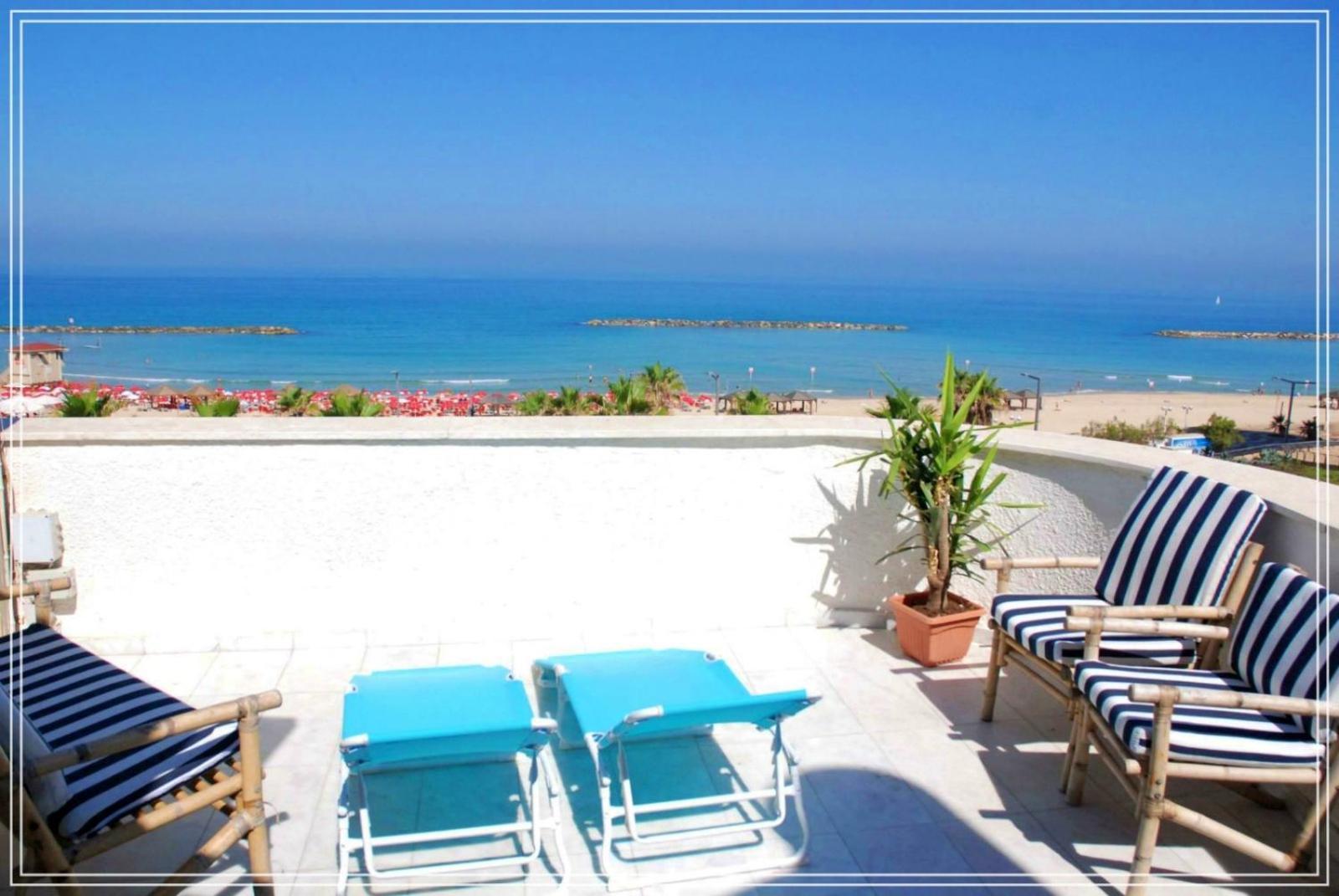 תל אביב Bugrashov Beach 88 Hotel And Spa מראה חיצוני תמונה